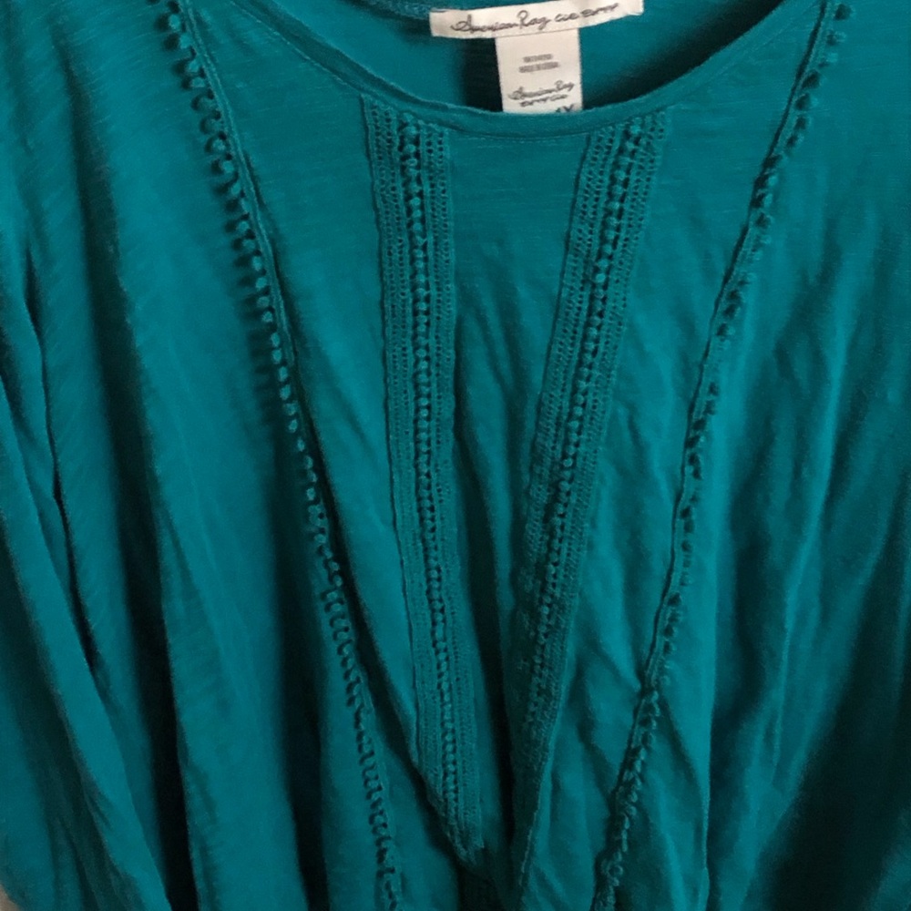 American Rag Teal Blouse